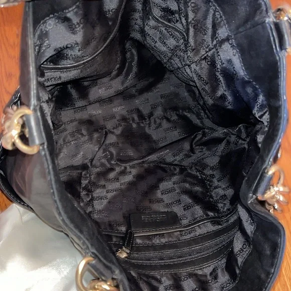 Michael Kors Shoulder Bag Gold Chains - Picture 5 of 6